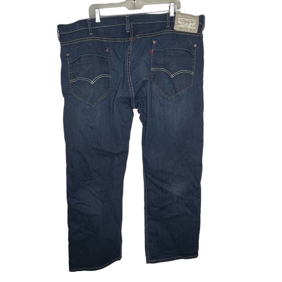 Levi’s 569 Loose Straight Dark Wash Jeans 44 x 32 - Picture 4 of 8